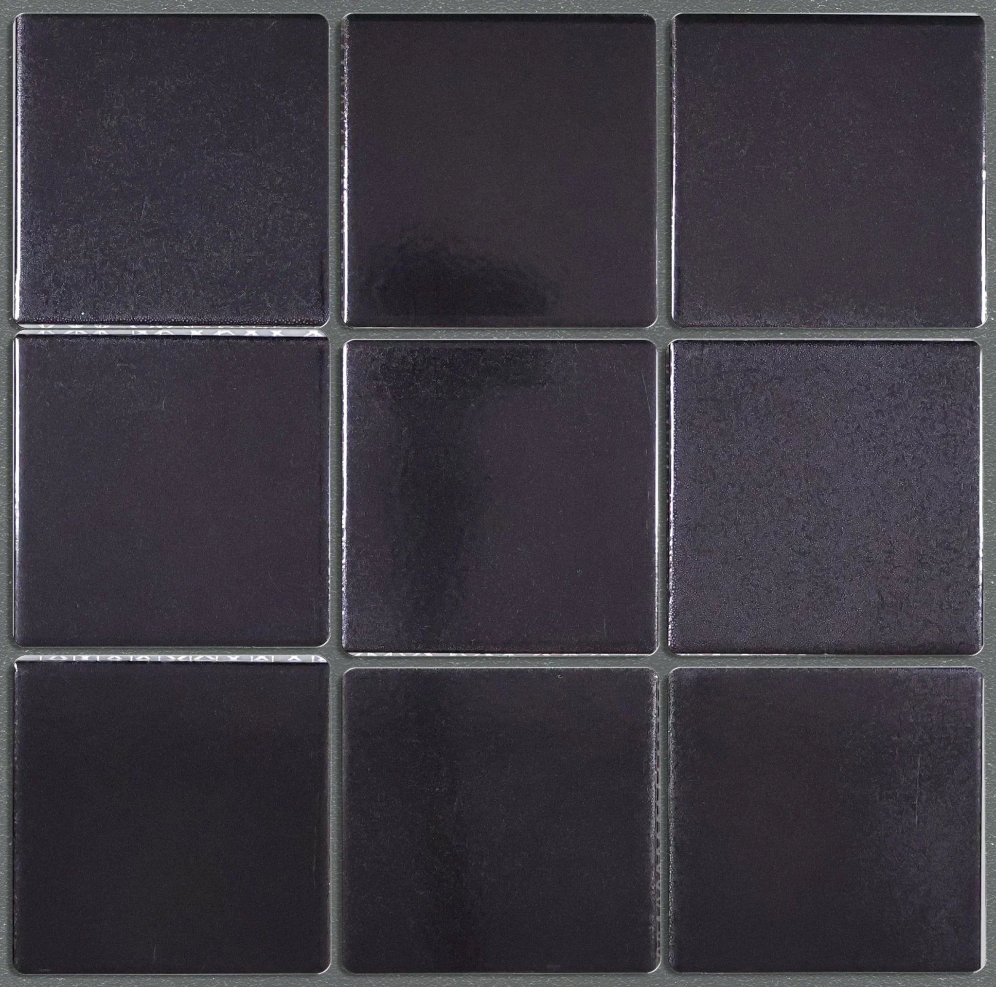 Japanese ceramic wall tiles Yuki Square Sample in Square 95 from Mittsu Japanese Tiles