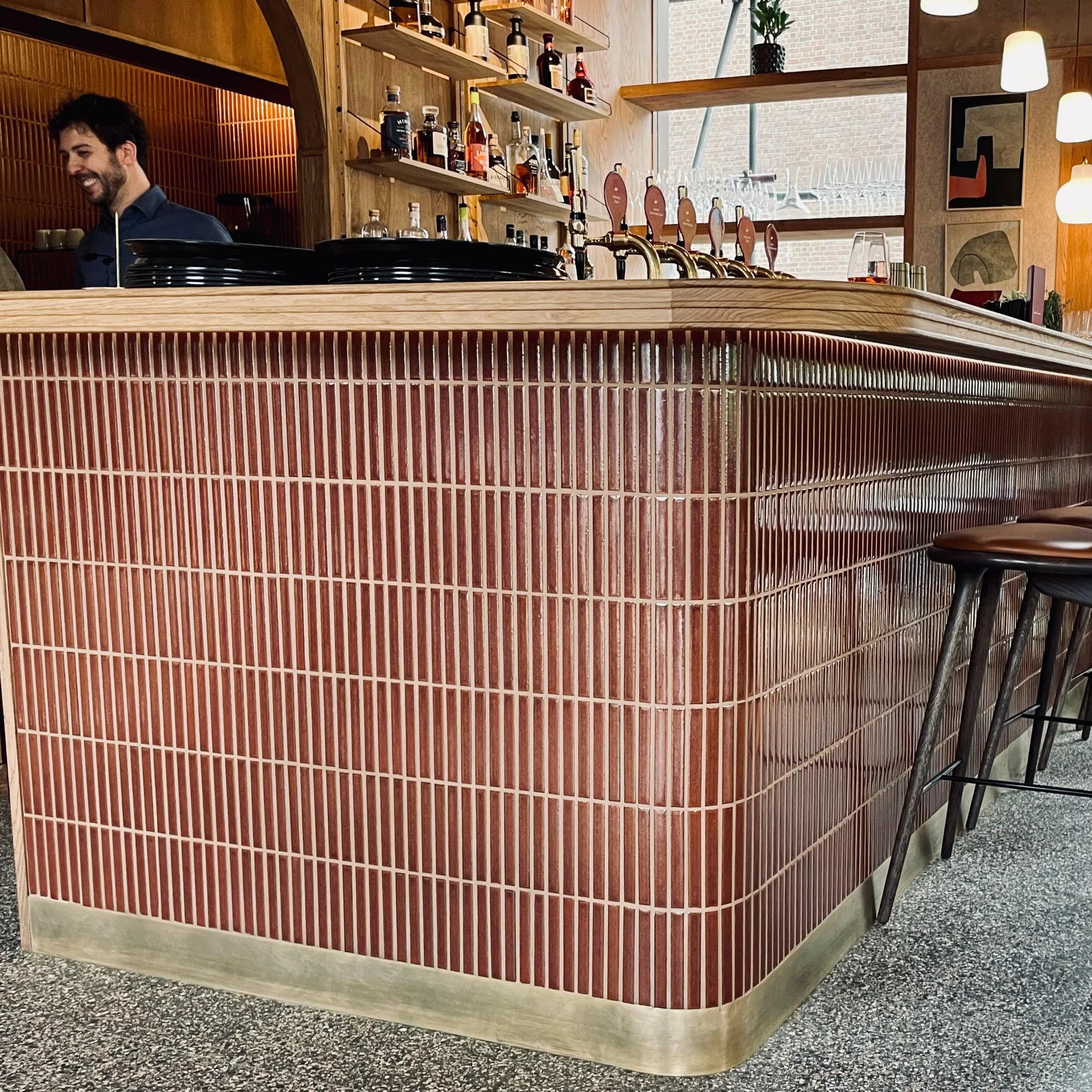 Kaji Border | Handcrafted Japanese Tiles for Designer