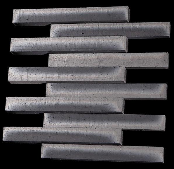 Japanese ceramic wall tiles Koyo Ibushi Harima Sample in Sato from Mittsu Japanese Tiles