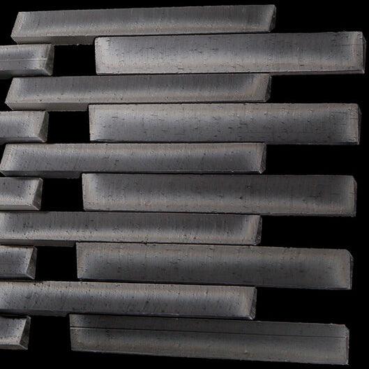 Japanese ceramic wall tiles Koyo Ibushi Harima Sample in Yama Right from Mittsu Japanese Tiles