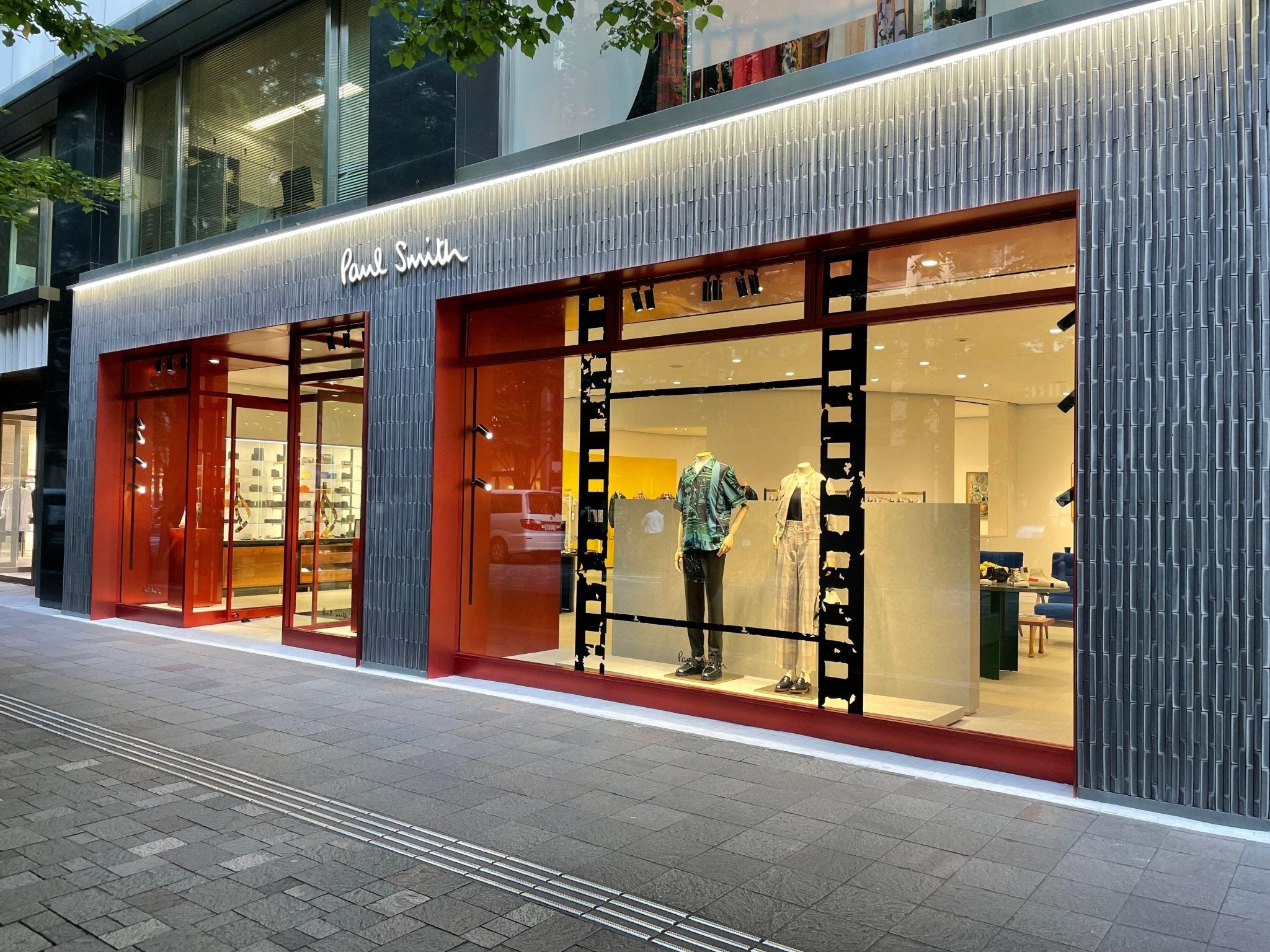 Japanese ceramic wall tiles Koyo Ibushi Harima Sample in Yama Right from Mittsu Japanese Tiles