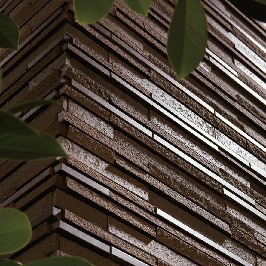 Japanese ceramic wall tiles Luminos Samples in White from Mittsu Japanese Tiles