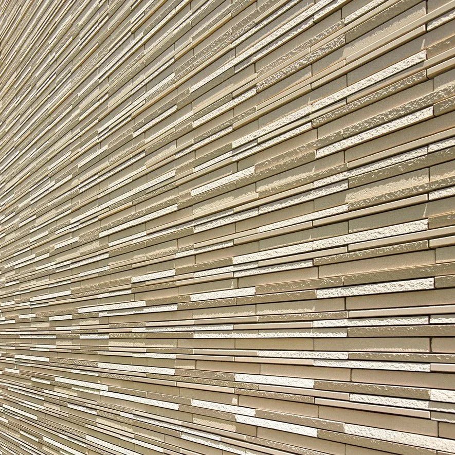 Japanese ceramic wall tiles Luminos Samples in White from Mittsu Japanese Tiles