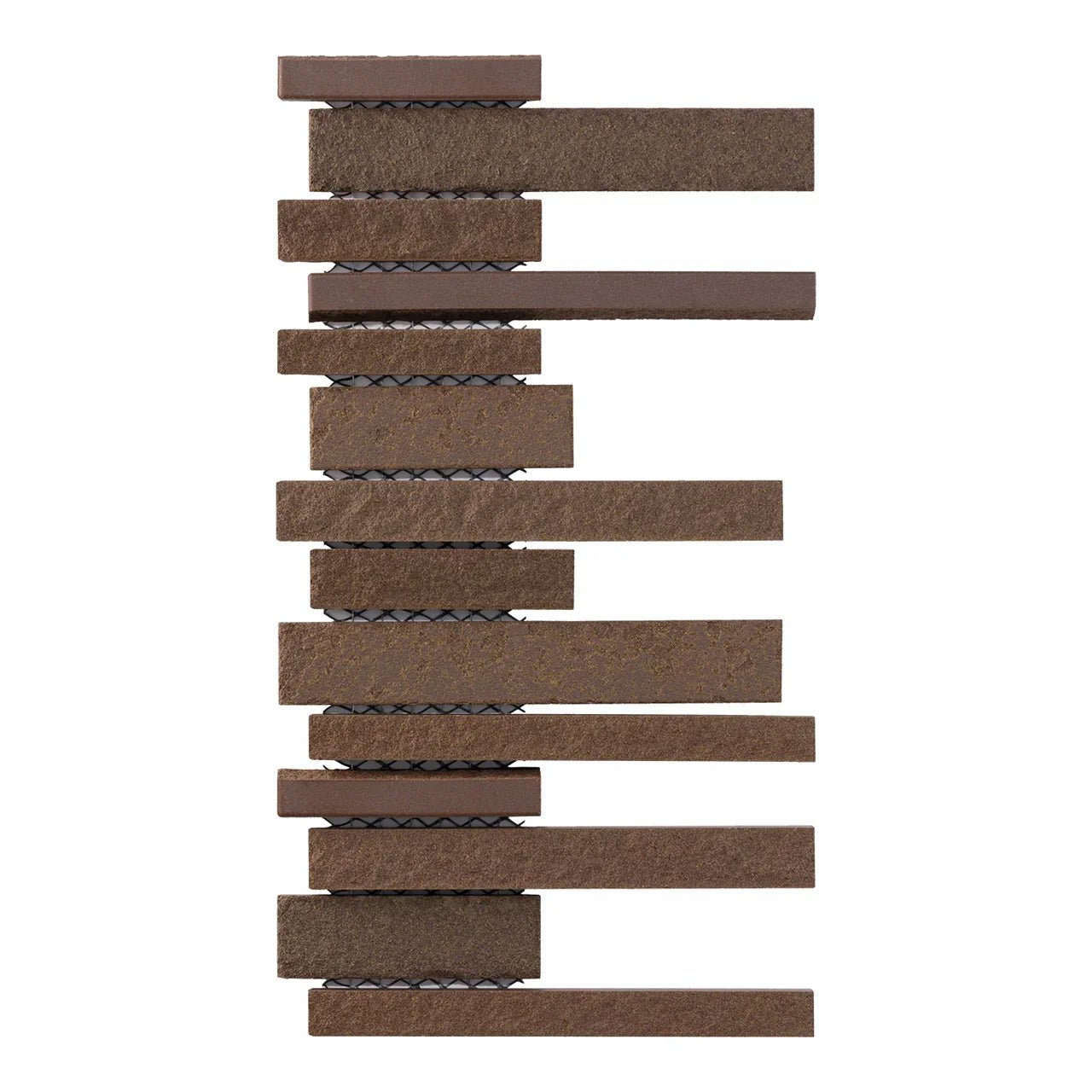 Japanese ceramic wall tiles Luminos Samples in Black from Mittsu Japanese Tiles