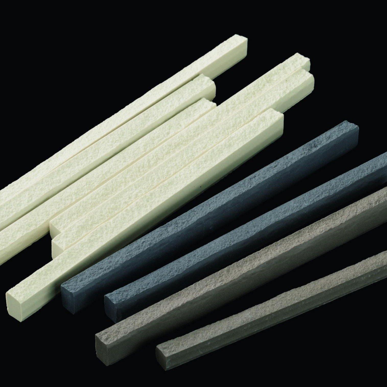 Japanese ceramic wall tiles Sentousai in White from Mittsu Japanese Tiles