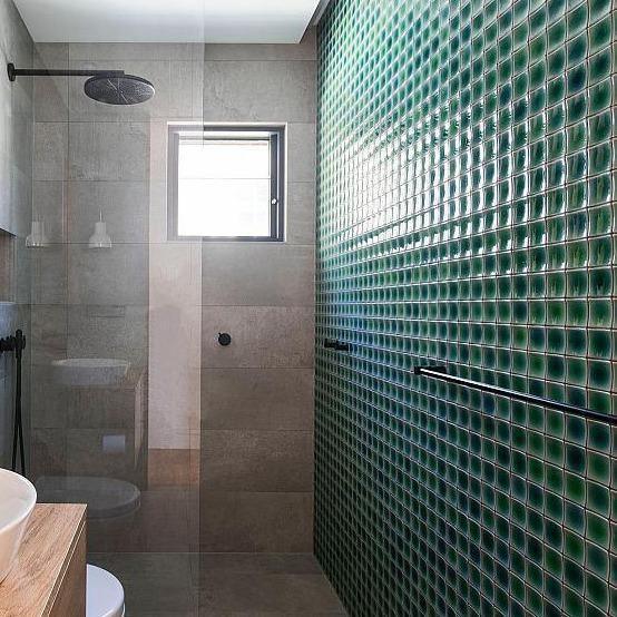 Japanese ceramic wall tiles Vaisell Sample in Matt White from Mittsu Japanese Tiles