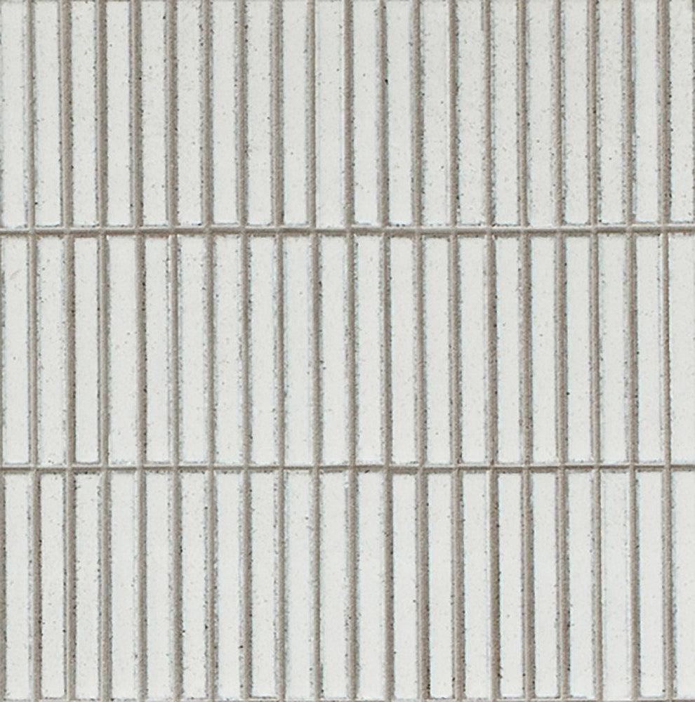 Japanese ceramic wall tiles Yohen in Speckled White from Mittsu Japanese Tiles