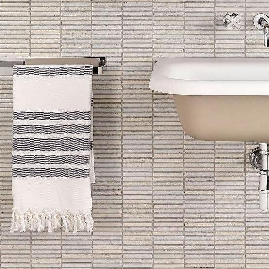 Japanese ceramic wall tiles Yohen in Dark Blue Mix from Mittsu Japanese Tiles