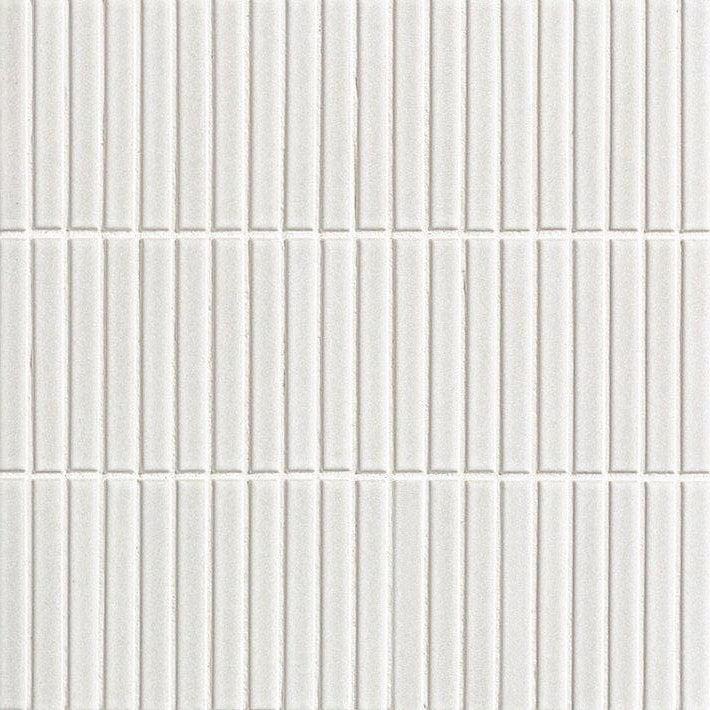 Japanese ceramic wall tiles Yohen in White from Mittsu Japanese Tiles