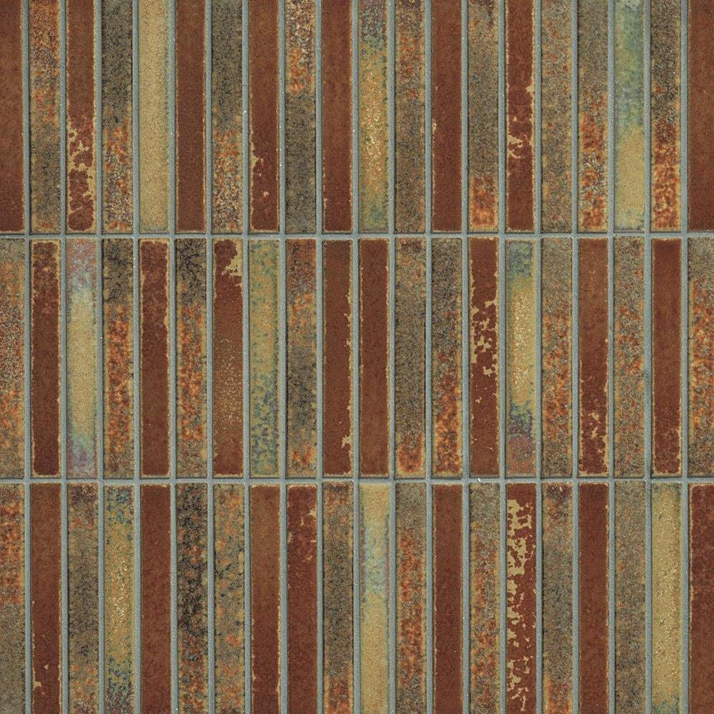 Japanese ceramic wall tiles Yohen in Ivory from Mittsu Japanese Tiles