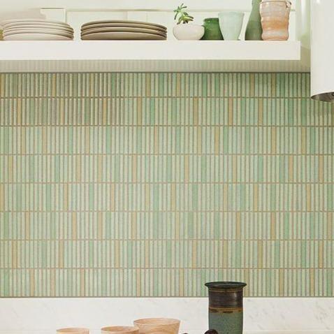 Japanese ceramic wall tiles Yohen Sample in Dark Blue Mix from Mittsu Japanese Tiles