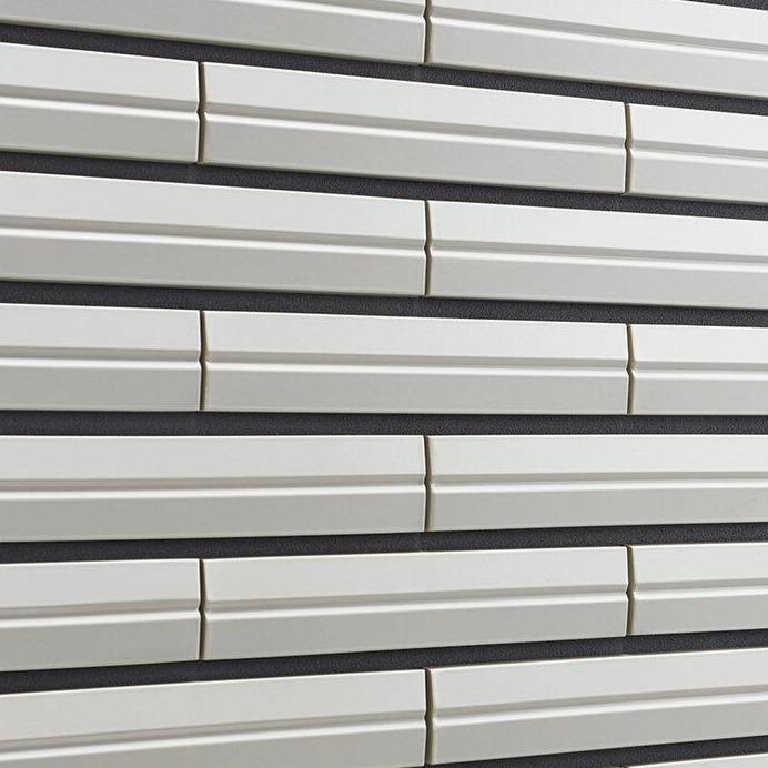 Japanese ceramic wall tiles Yumon in Black from Mittsu Japanese Tiles