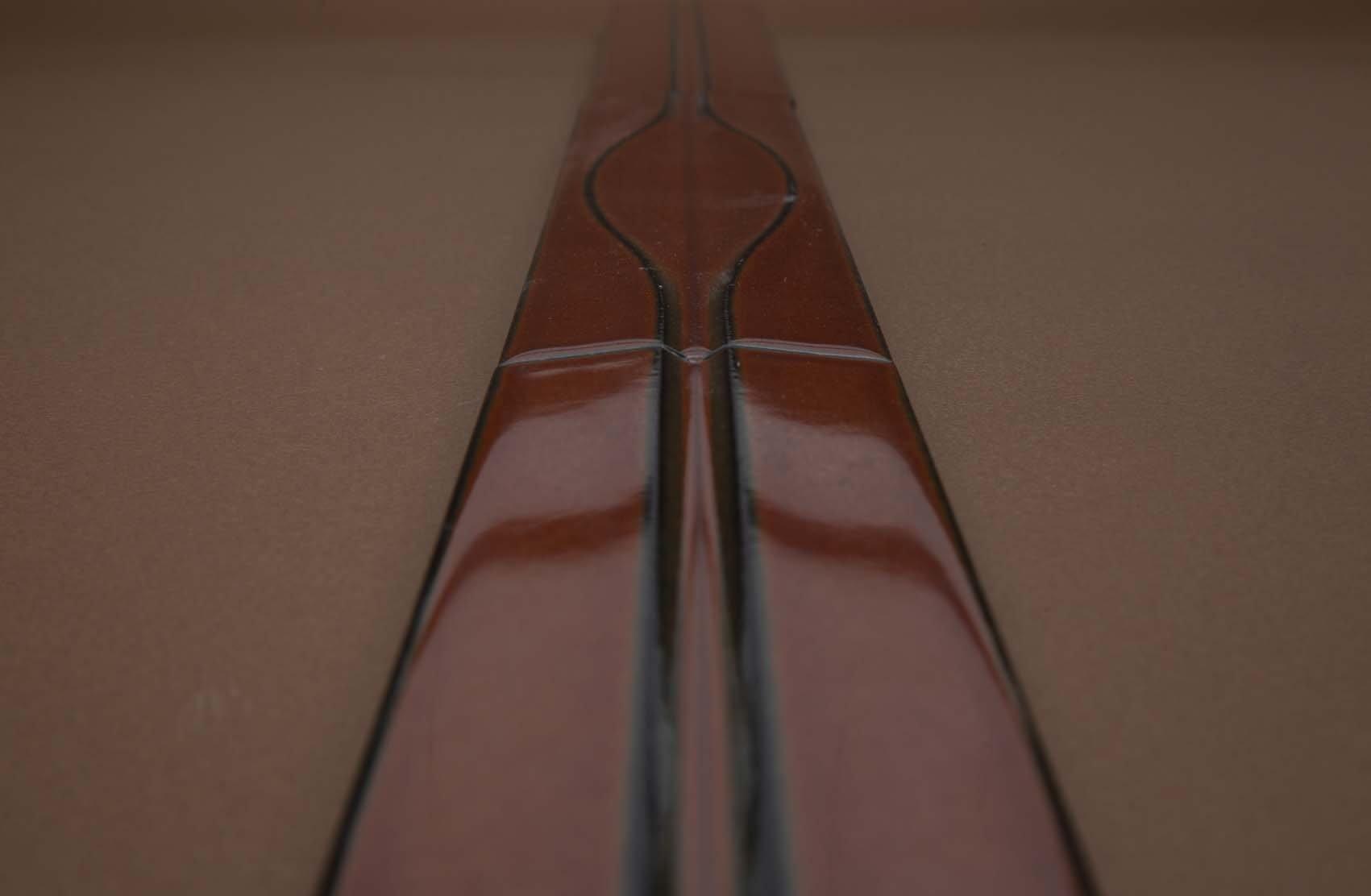 Japanese ceramic wall tiles Yumon in Black from Mittsu Japanese Tiles