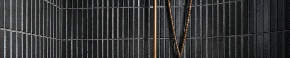 Japanese Tile Sheets for Curved Architectural Surfaces