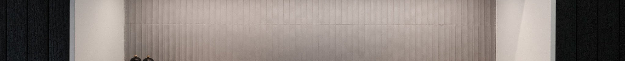 Ka-Bu Matt White Japanese Tiles with Yakisugi Timber Kitchen - Mittsu - Japanese Tiles