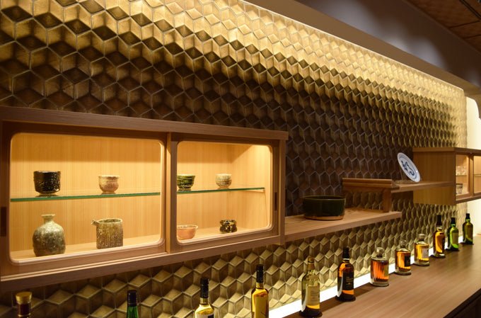 Model Six Installations - Mittsu - Japanese Tiles