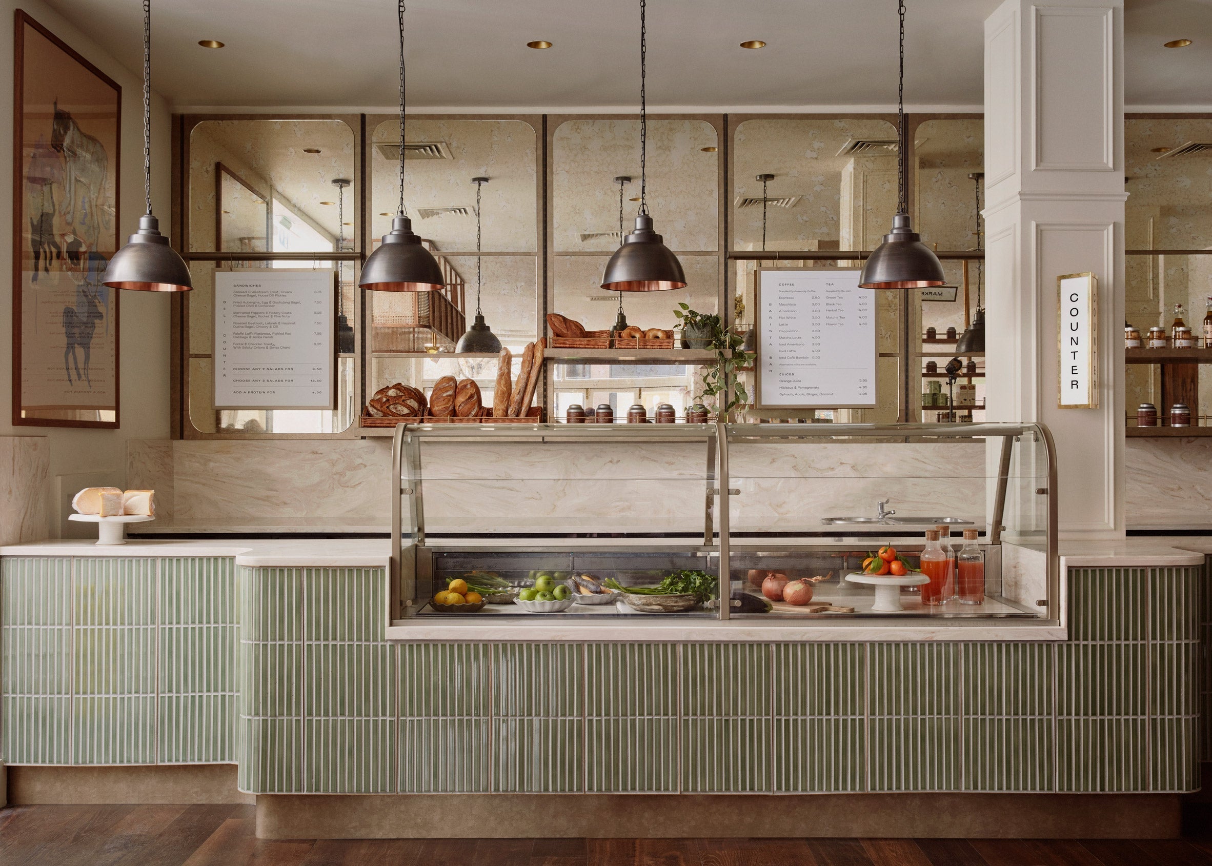 Sloane Street Deli - Mittsu - Japanese Tiles
