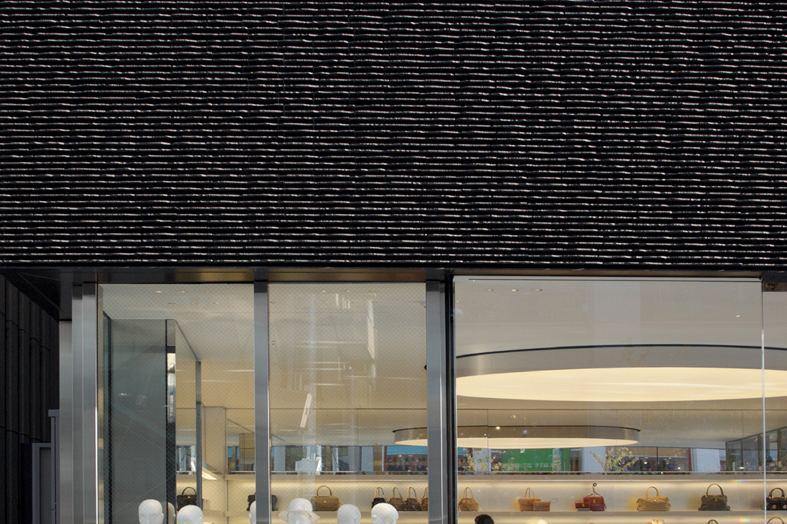 Toujurin facade for Marc Jacobs Tokyo - Mittsu - Japanese Tiles