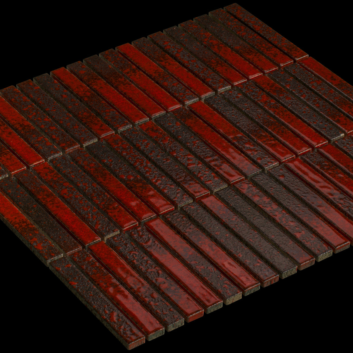 Glazed Tiles - Mittsu - Japanese Tiles