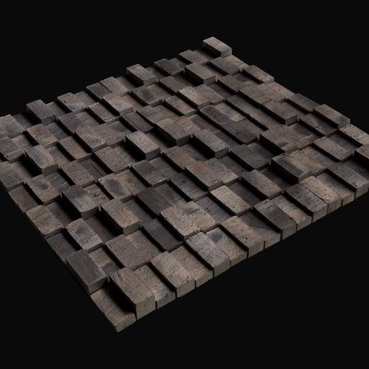Koyo Ibushi Arare Rego Japanese porcelain wall tile – Mittsu Japanese Tiles