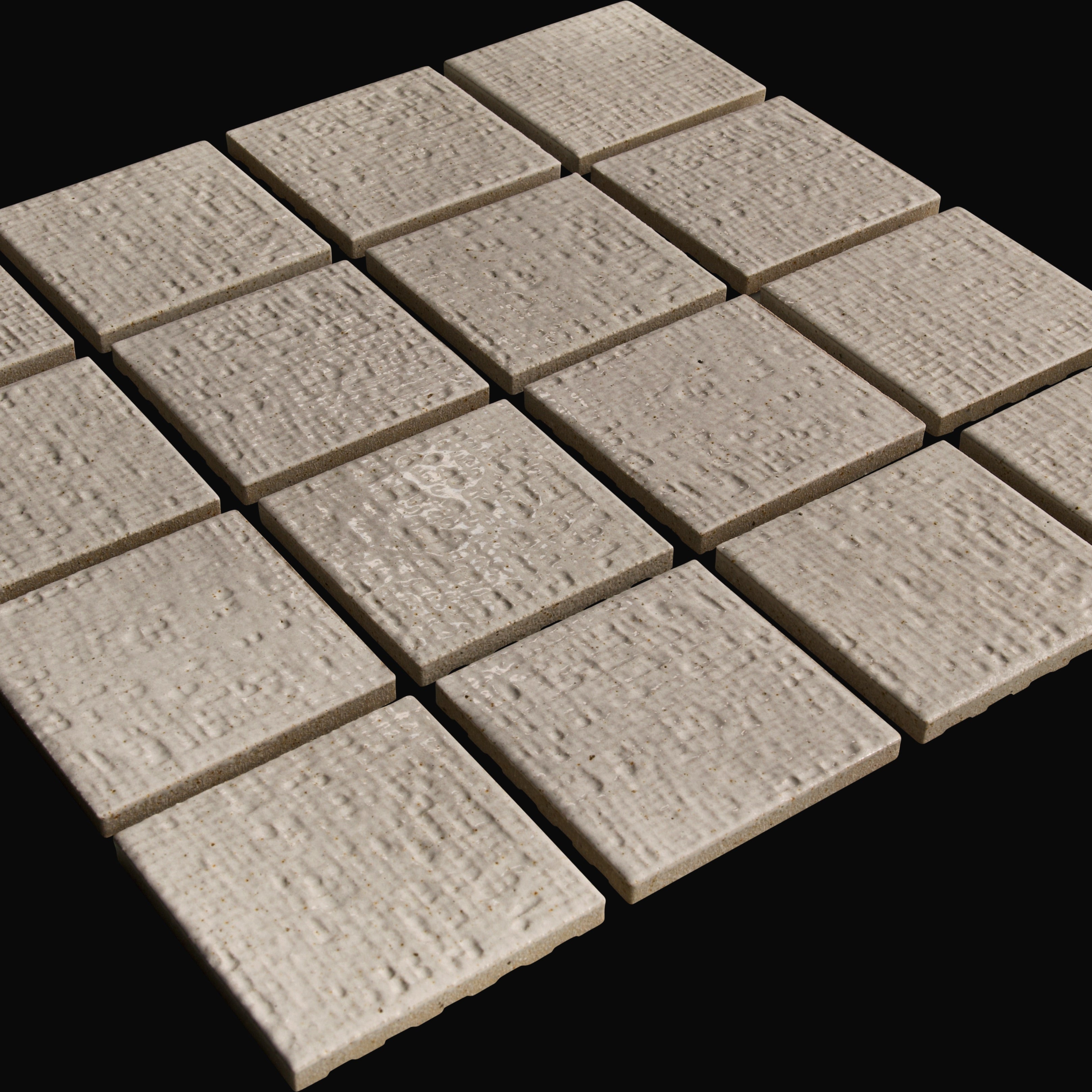 Kaji Oki Sample - Japanese Porcelain Wall Tile