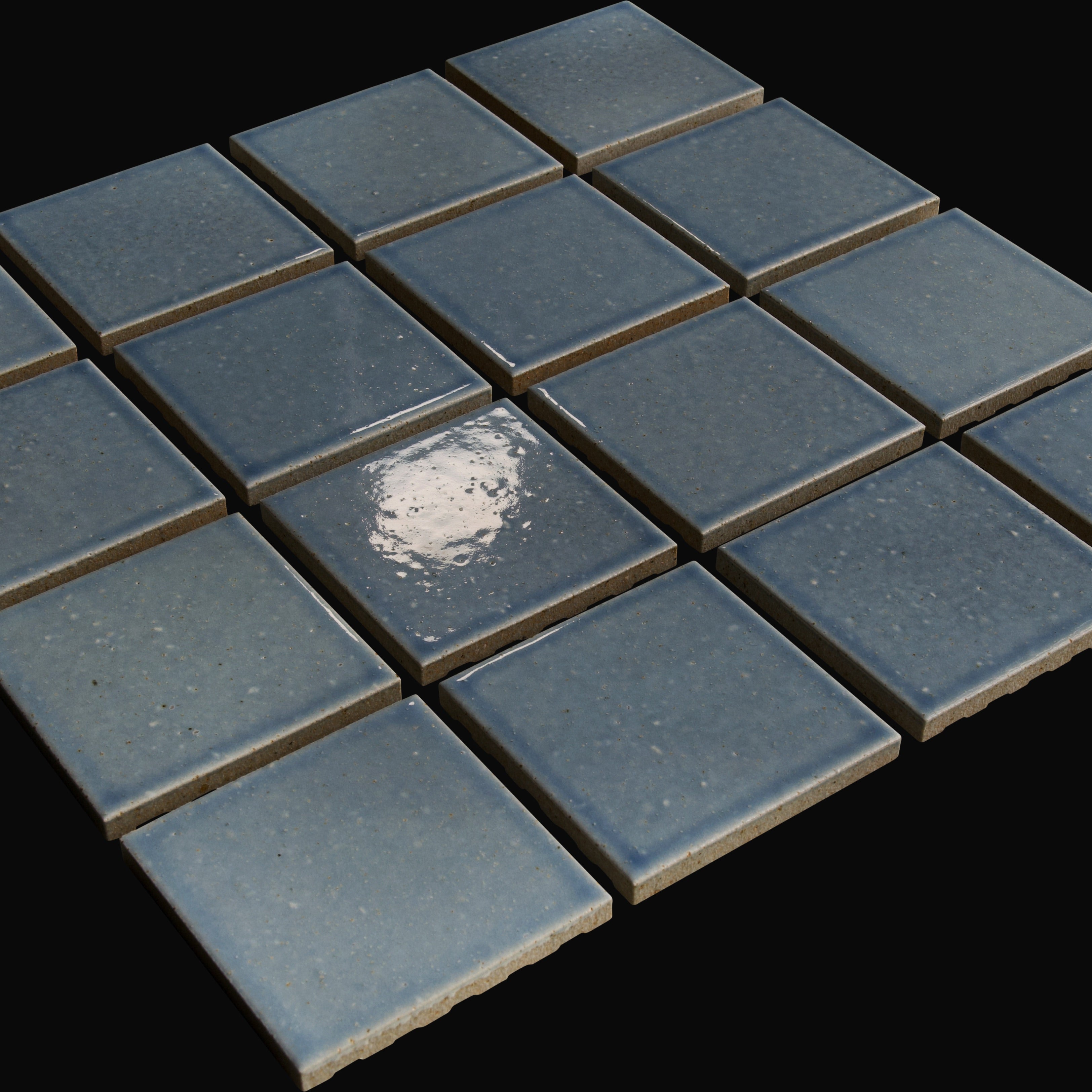 Kaji Oki Sample - Japanese Porcelain Wall Tile
