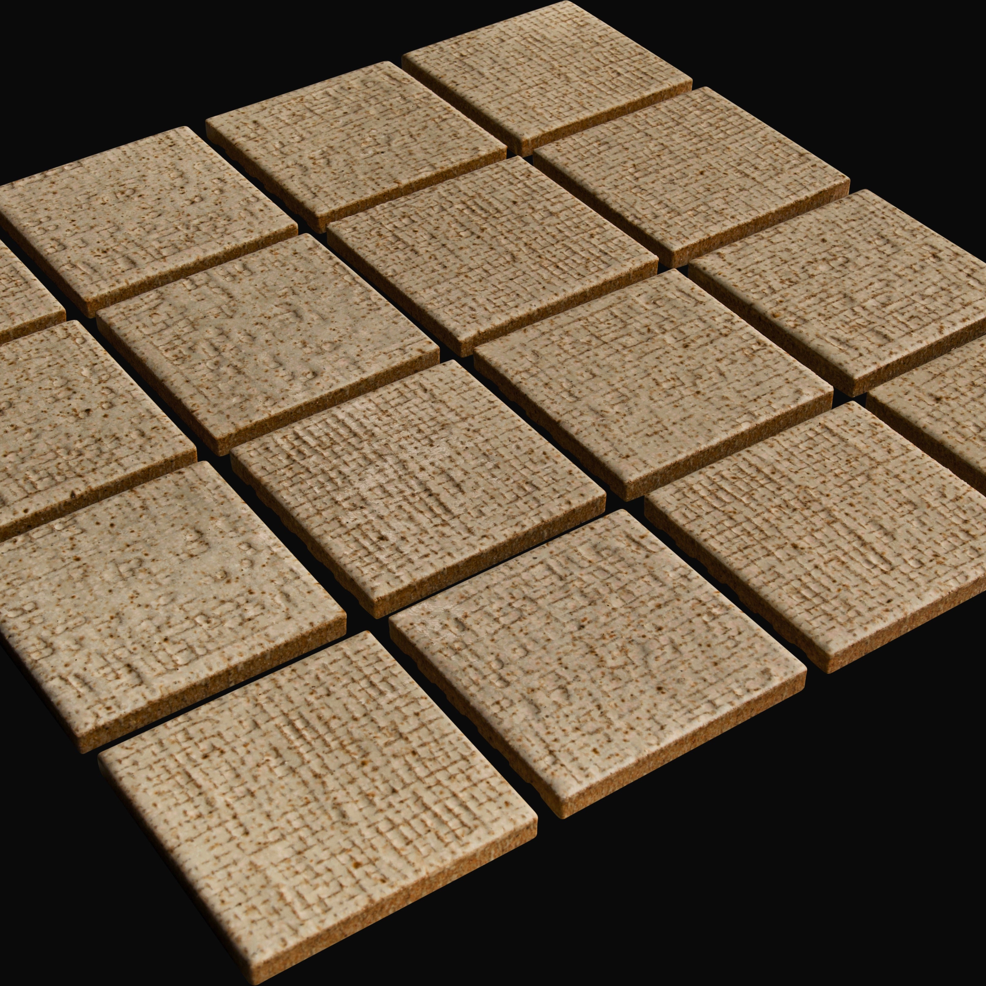 Kaji Oki Sample - Japanese Porcelain Wall Tile