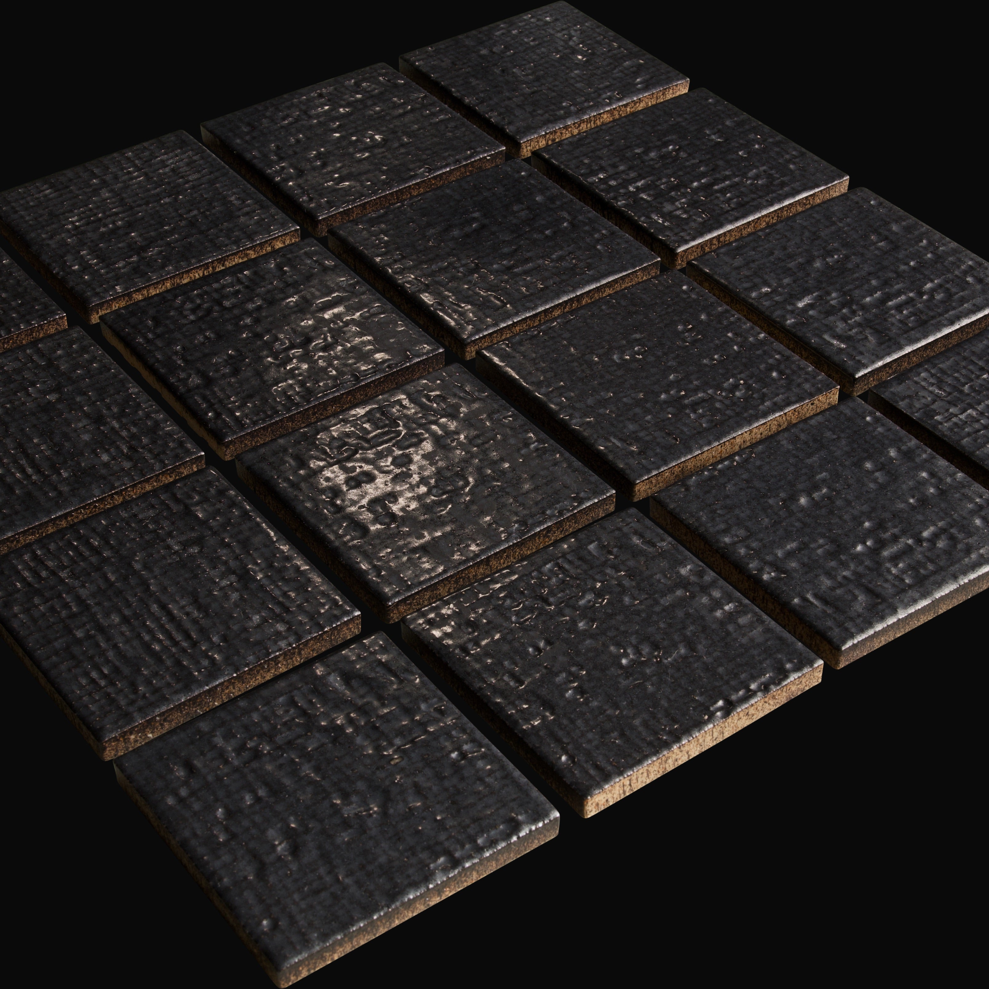 Kaji Oki Sample - Japanese Porcelain Wall Tile