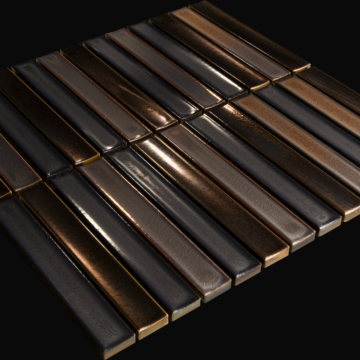 Kurai Kin Sample - Japanese Porcelain Wall Tile