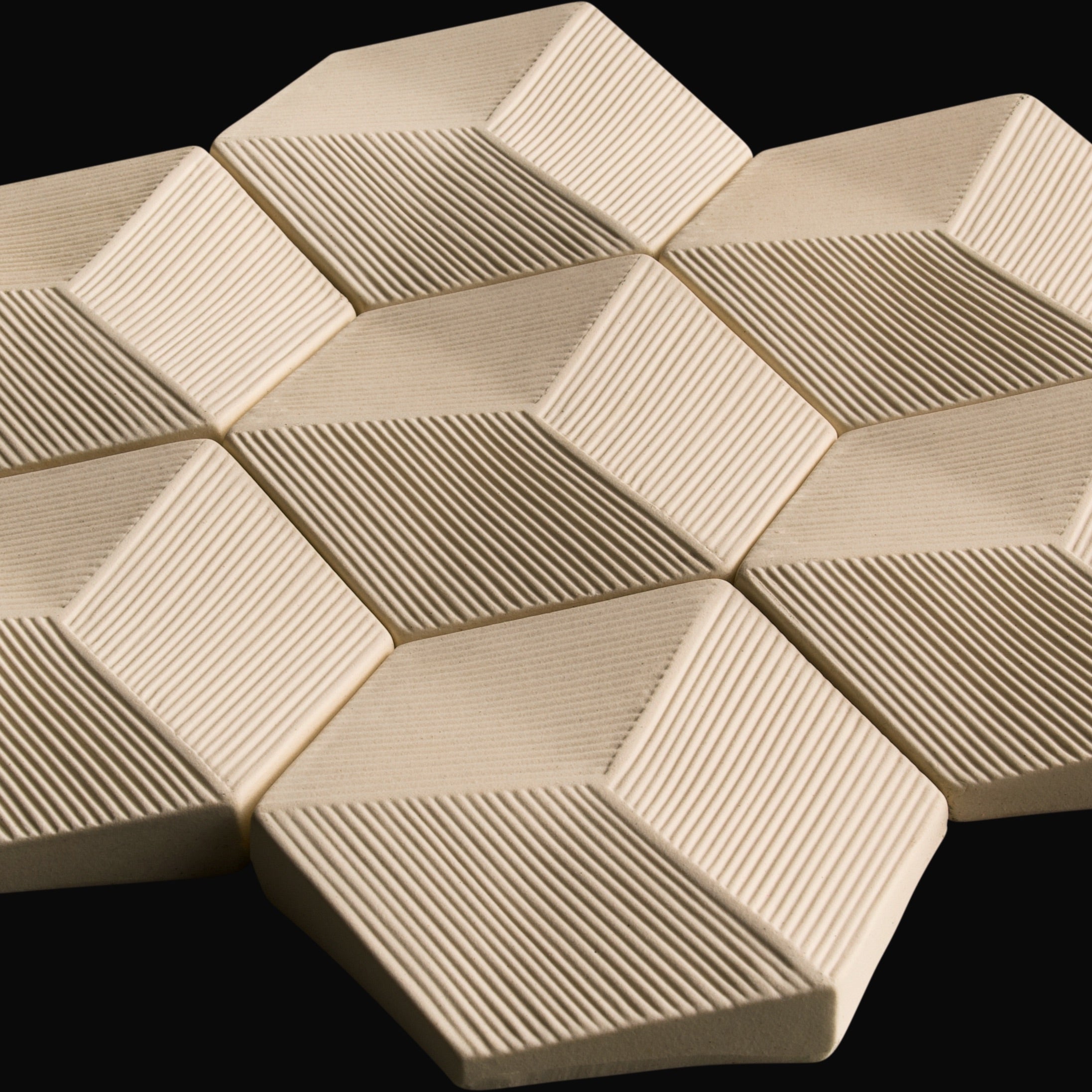 Model Six Sample - Japanese Ceramic Wall Tile