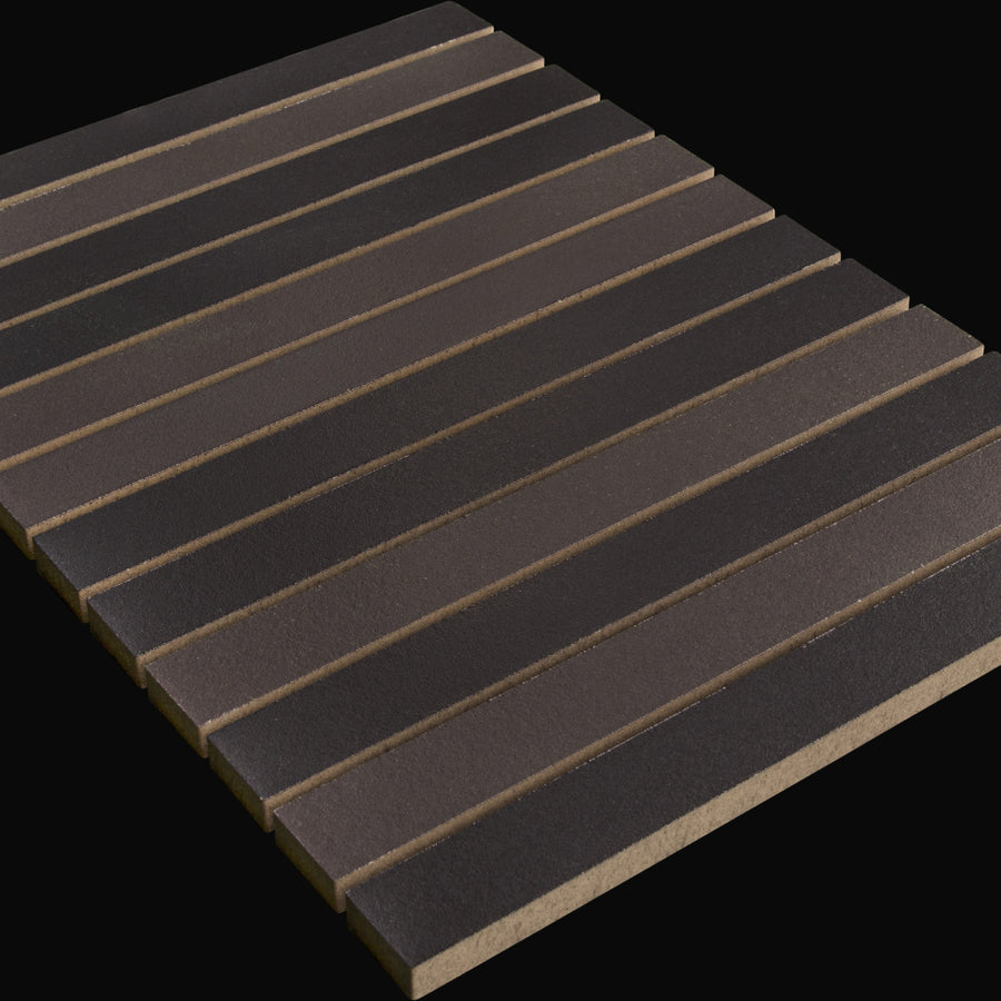 Nagi Japanese porcelain wall tile in Black – Mittsu Japanese Tiles