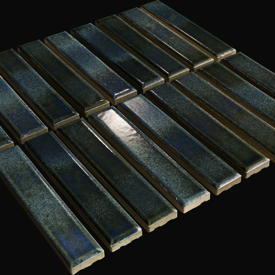 Nakaba Japanese porcelain wall tile in Aurora Coast – Mittsu Japanese Tiles