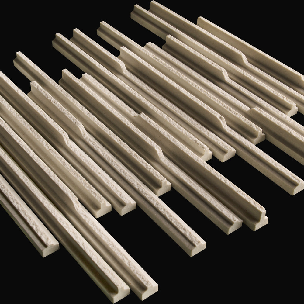 Sekiha Japanese porcelain wall tile in White – Mittsu Japanese Tiles