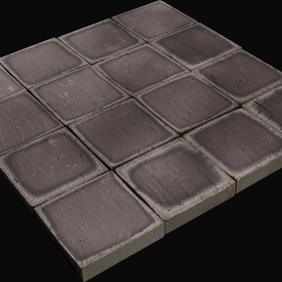 Koyo Ibushi Square 75mm Japanese porcelain floor tile – Mittsu Japanese Tiles