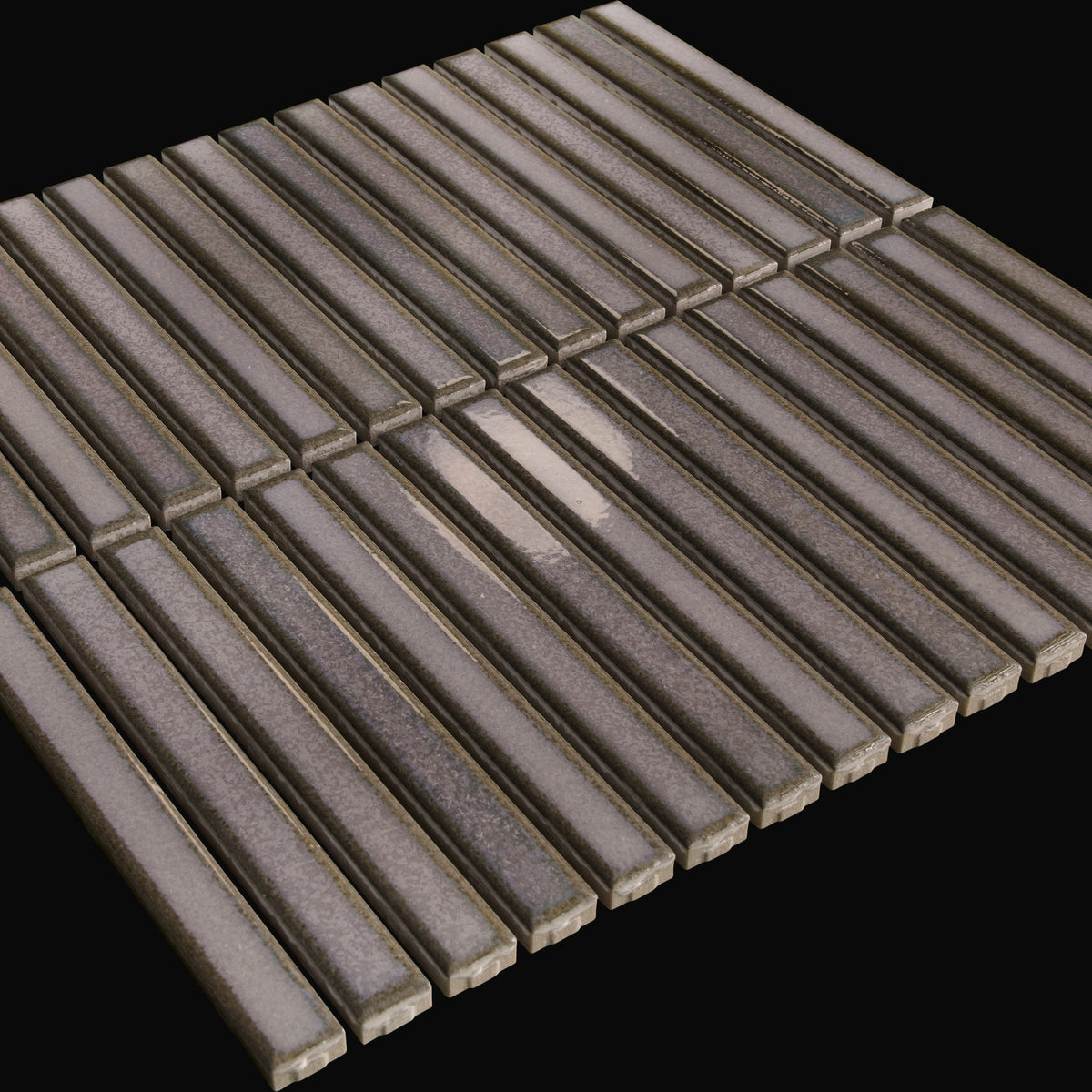 Suisai Japanese porcelain wall tile in Light Grey – Mittsu Japanese Tiles