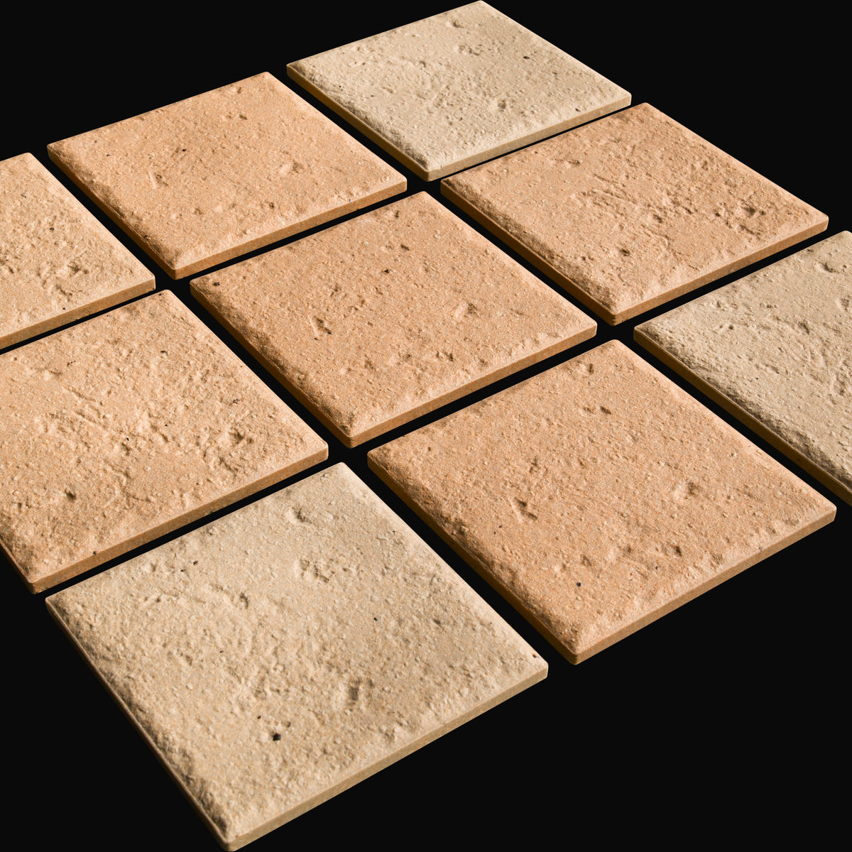 Tokiwa 100mm Japanese porcelain floor tile in Desert Sand – Mittsu Japanese Tiles