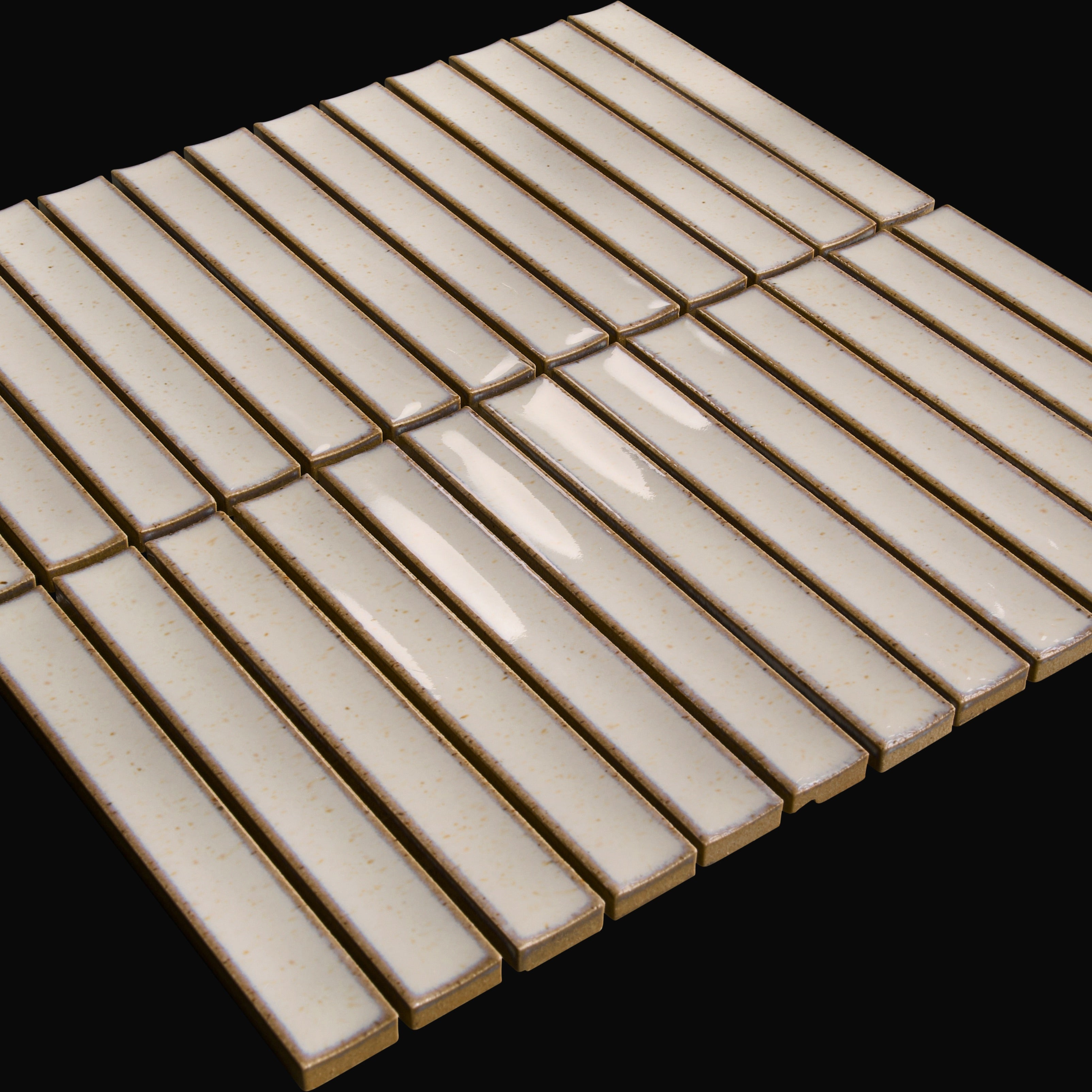 Yuki Border - Japanese Porcelain Wall Tile