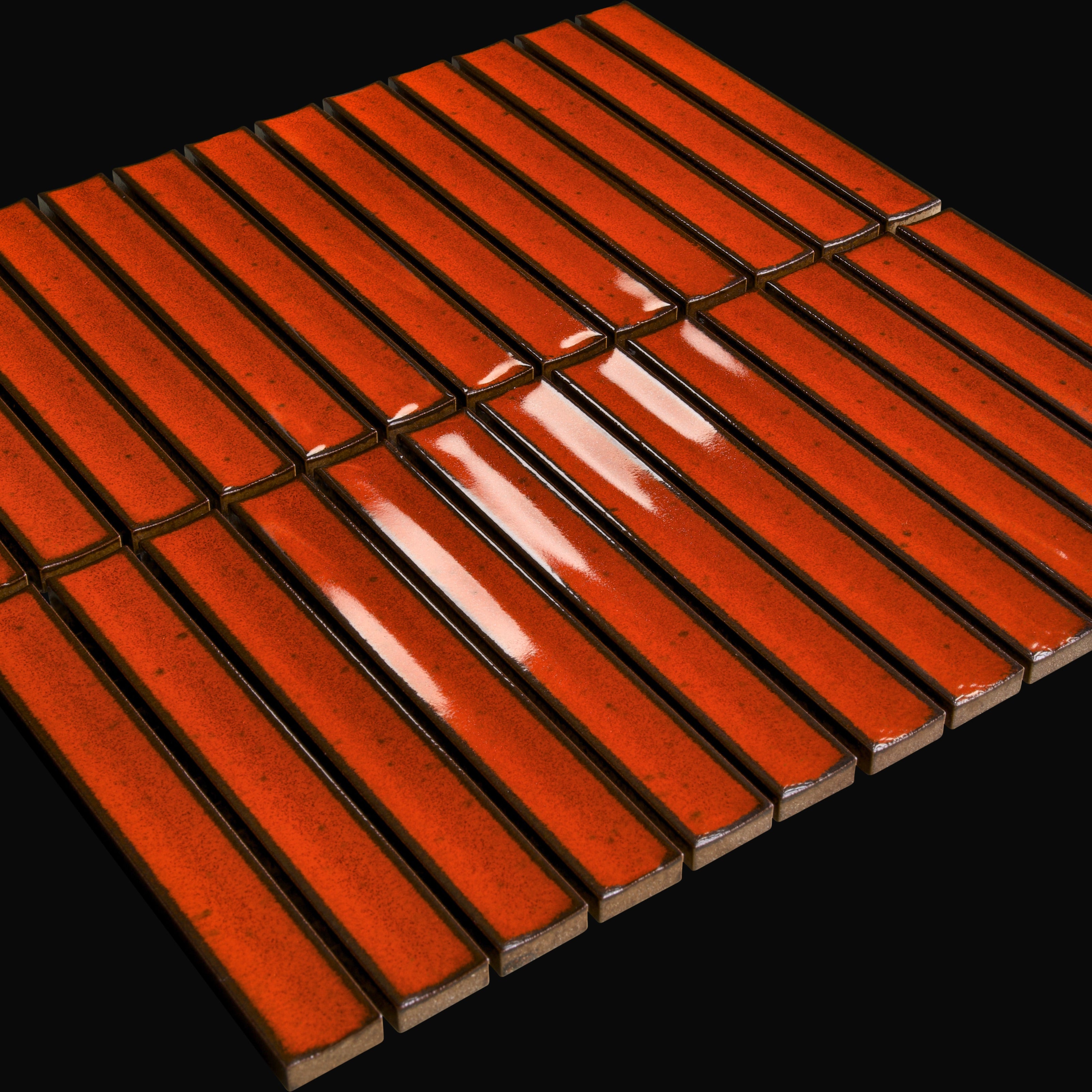 Yuki Border - Japanese Porcelain Wall Tile