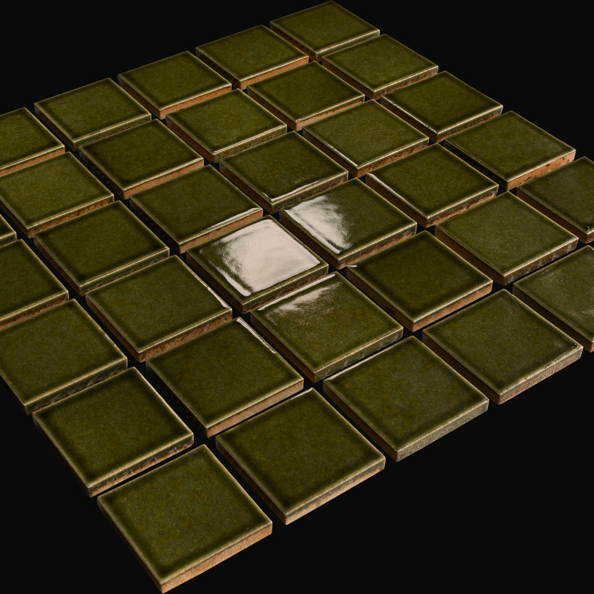 Yuki Square Sample - Japanese Porcelain Wall Tile