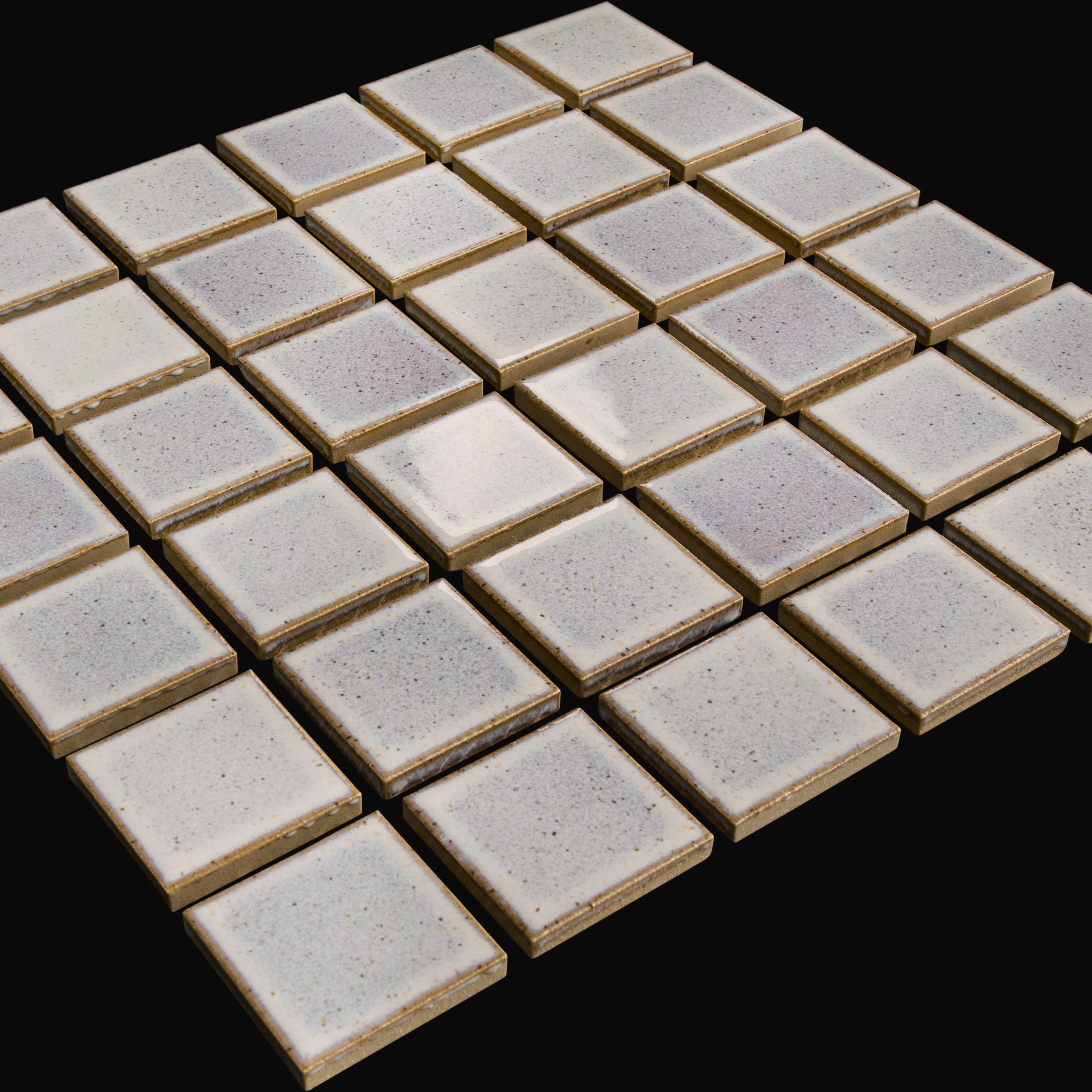 Yuki Square Sample - Japanese Porcelain Wall Tile