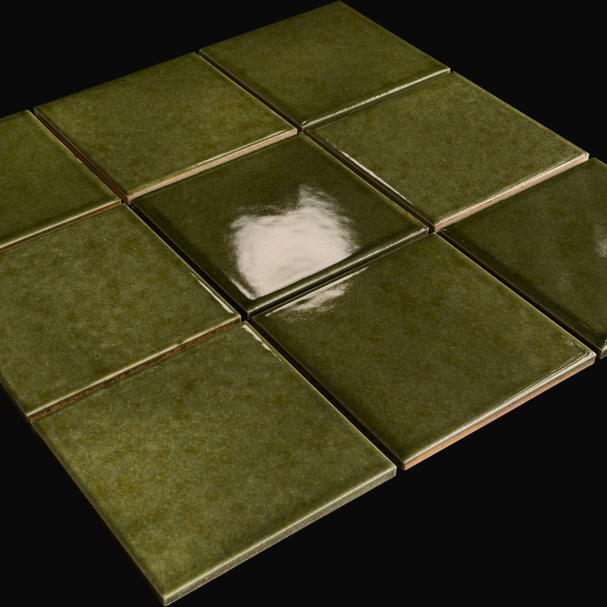 Yuki Square Sample - Japanese Porcelain Wall Tile