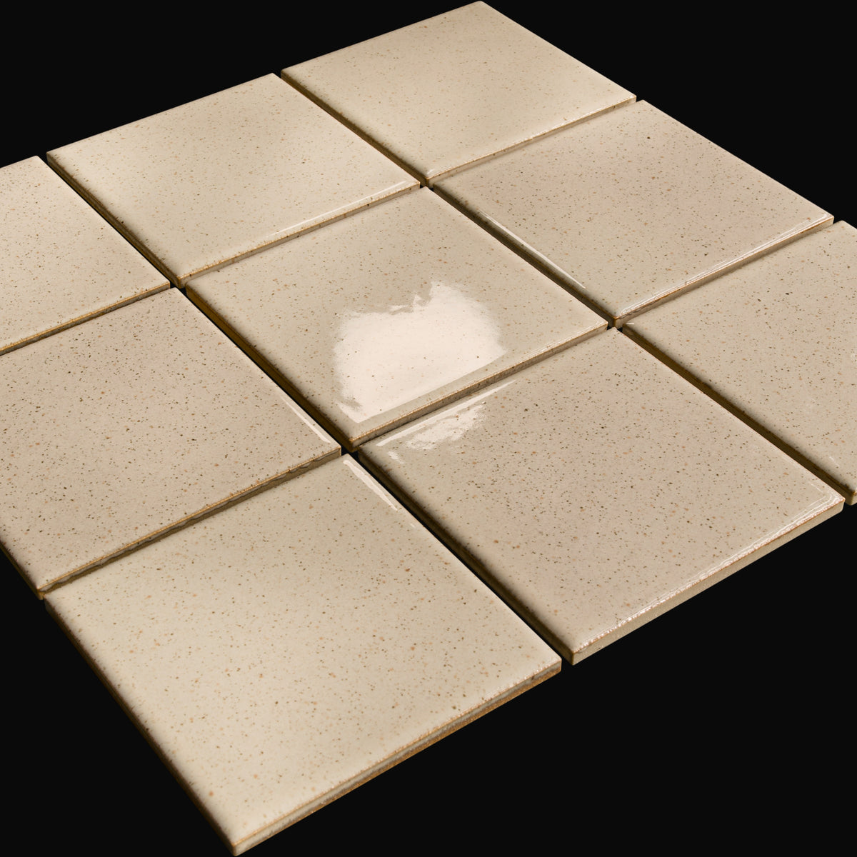 Yuki Square Sample - Japanese Porcelain Wall Tile