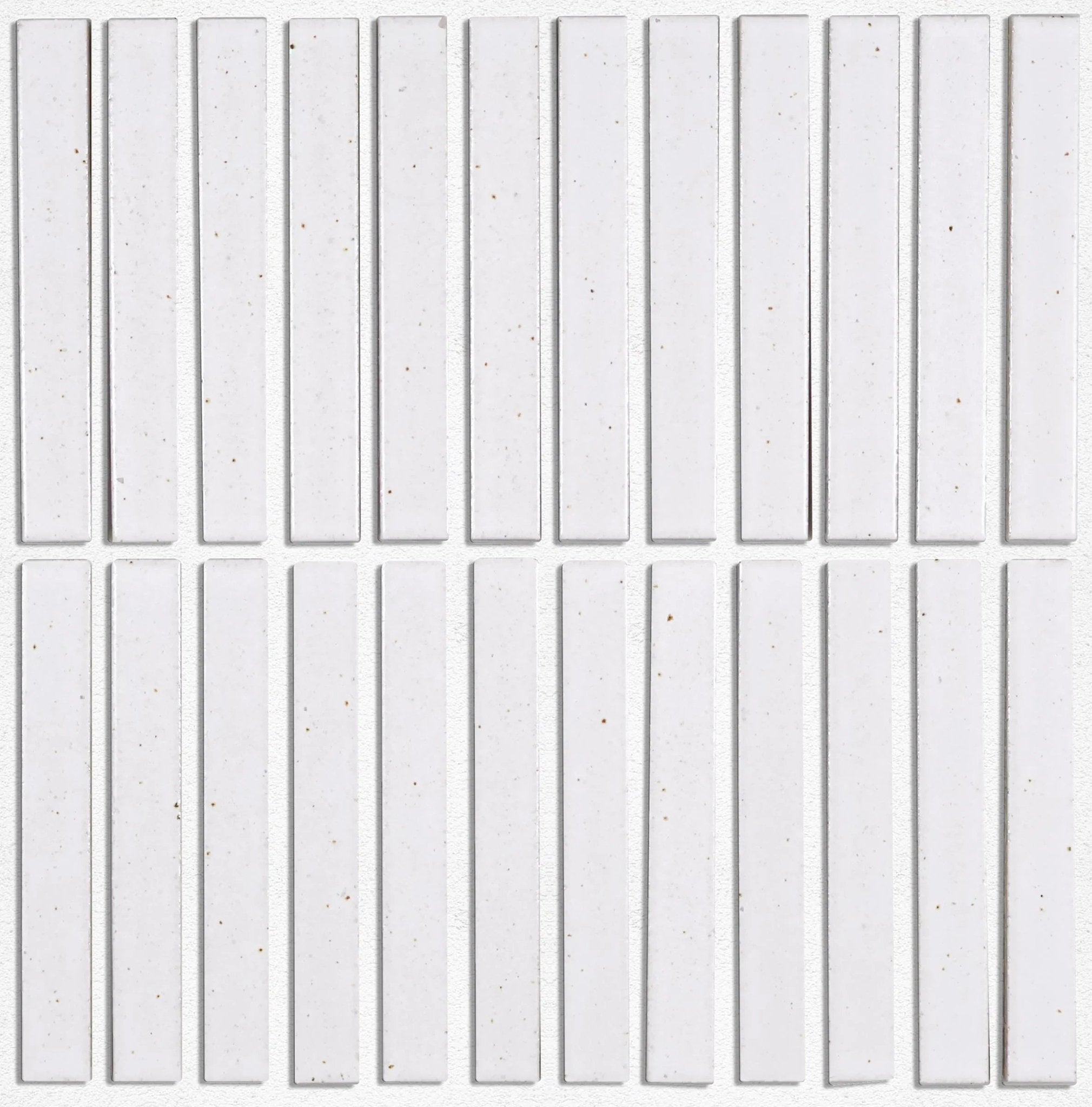 Japanese ceramic wall tiles Kaji Border in Mustard from Mittsu Japanese Tiles