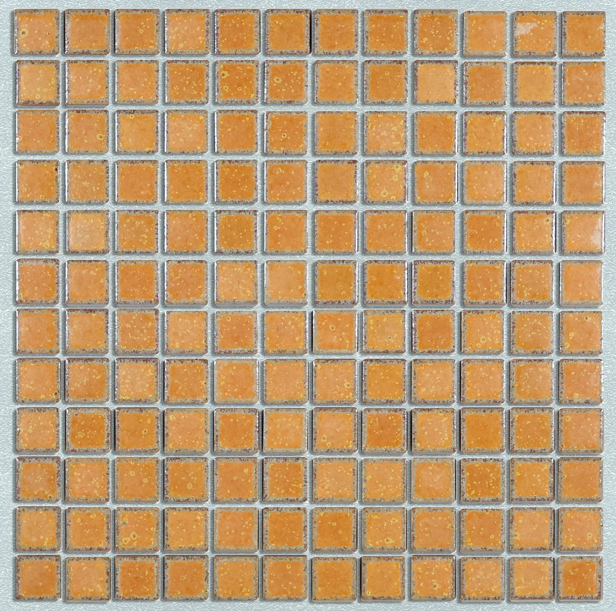 Japanese ceramic wall tiles Kaji Ko in Mustard from Mittsu Japanese Tiles