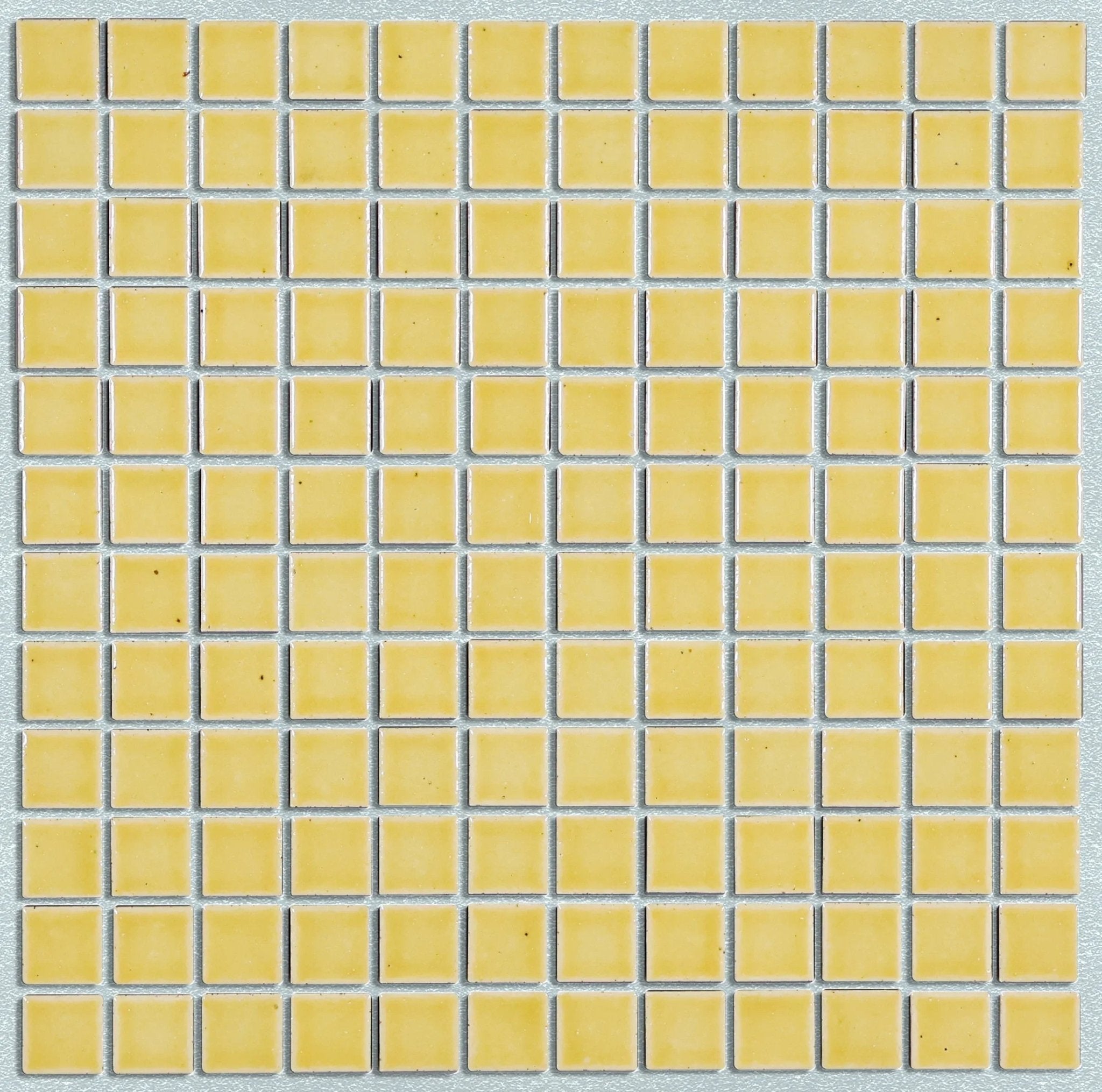 Japanese ceramic wall tiles Kaji Ko in Mustard from Mittsu Japanese Tiles