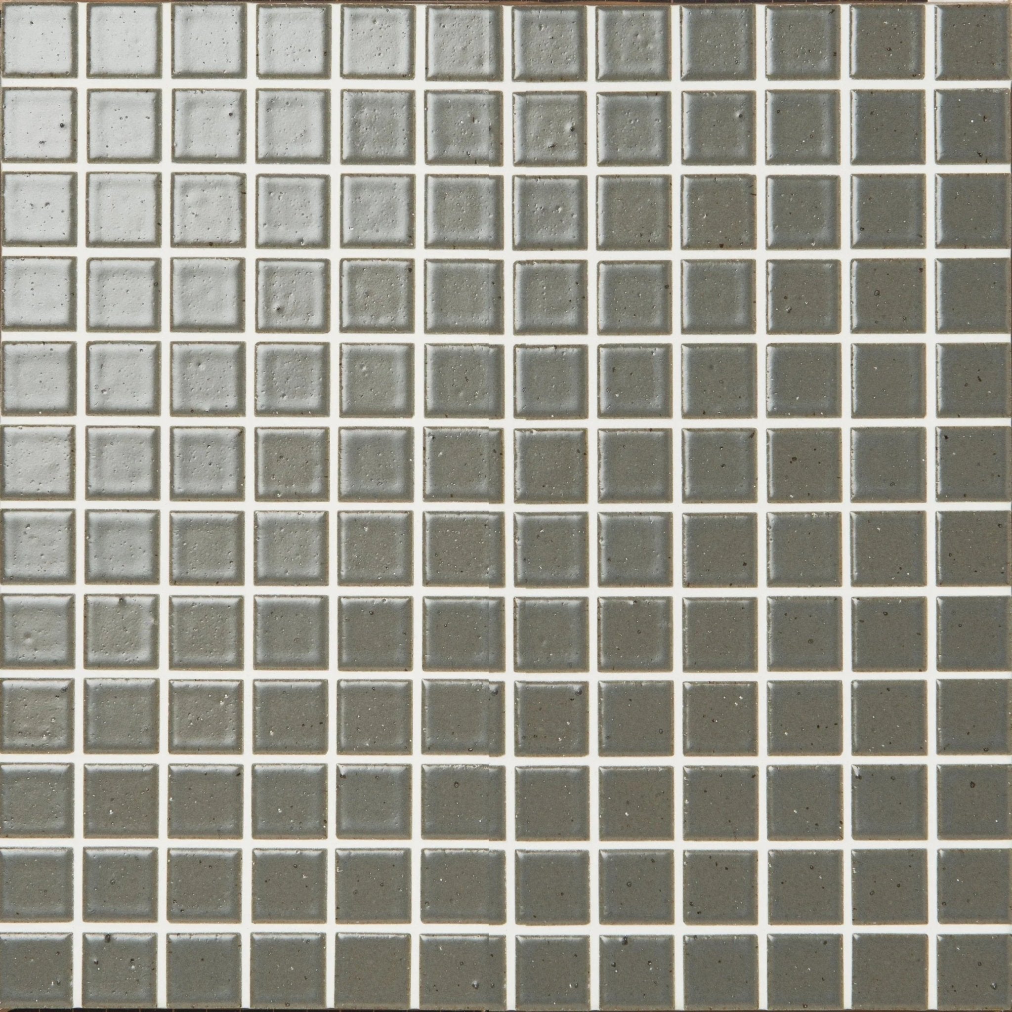 Japanese ceramic wall tiles Kaji Ko Sample in Dove Grey from Mittsu Japanese Tiles