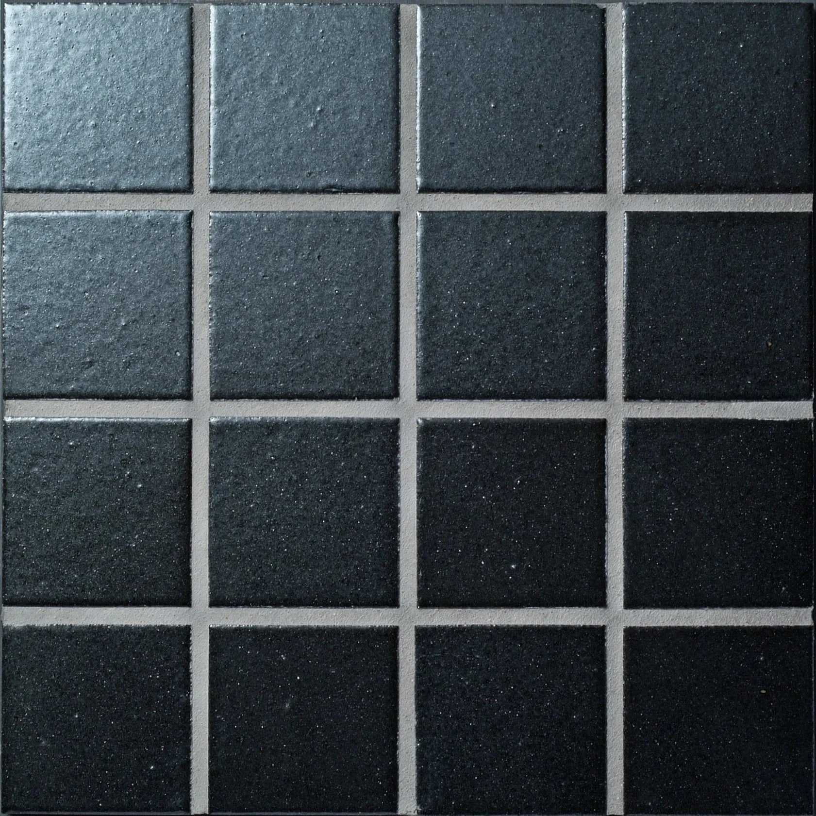Japanese ceramic wall tiles Kaji Oki Sample in Wrought Iron from Mittsu Japanese Tiles