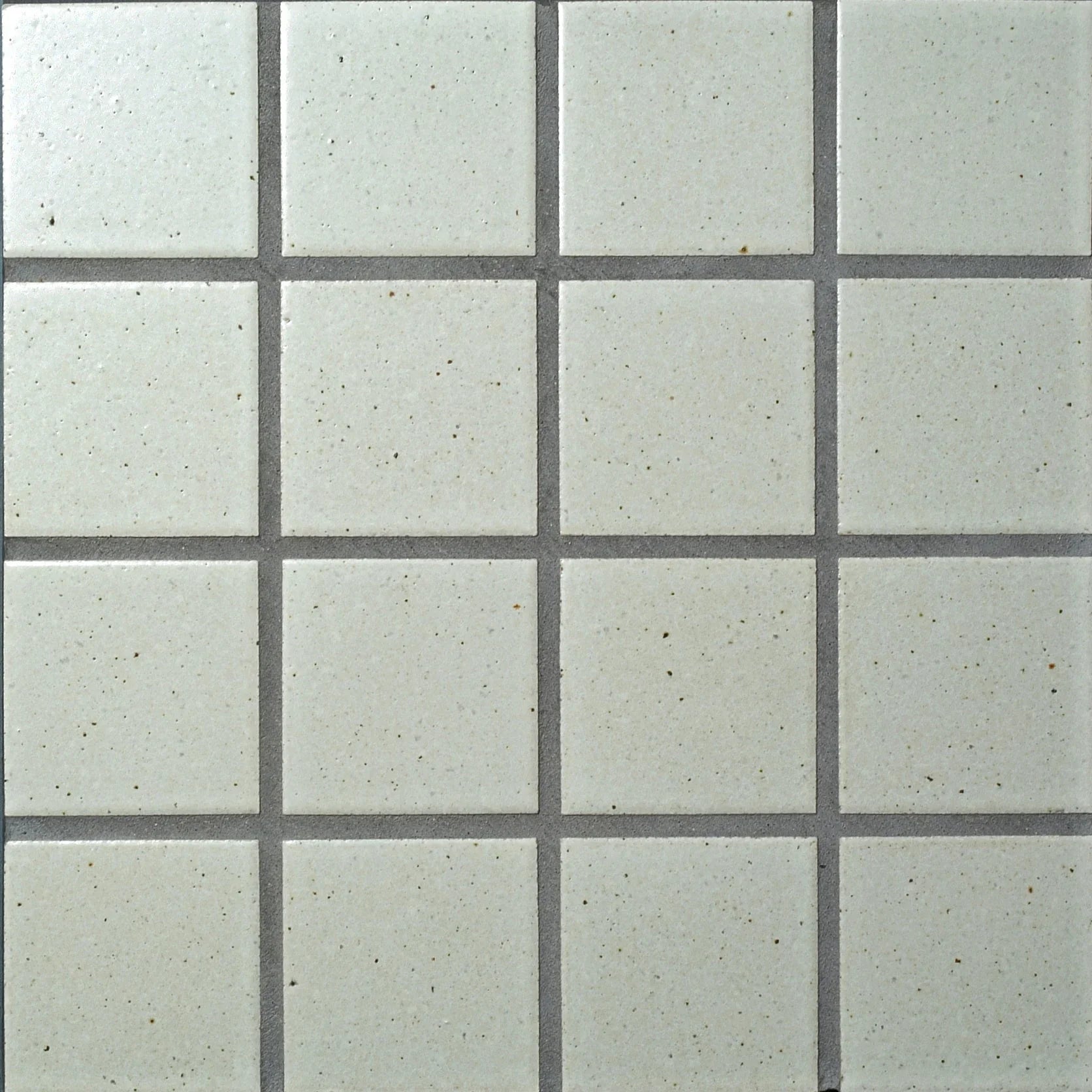 Japanese ceramic wall tiles Kaji Oki Sample in Off White from Mittsu Japanese Tiles