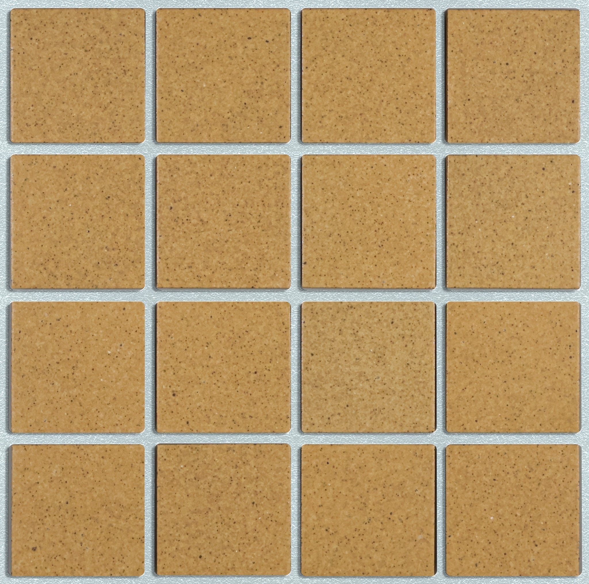 Japanese ceramic wall tiles Kaji Oki Sample in Golden Brown from Mittsu Japanese Tiles