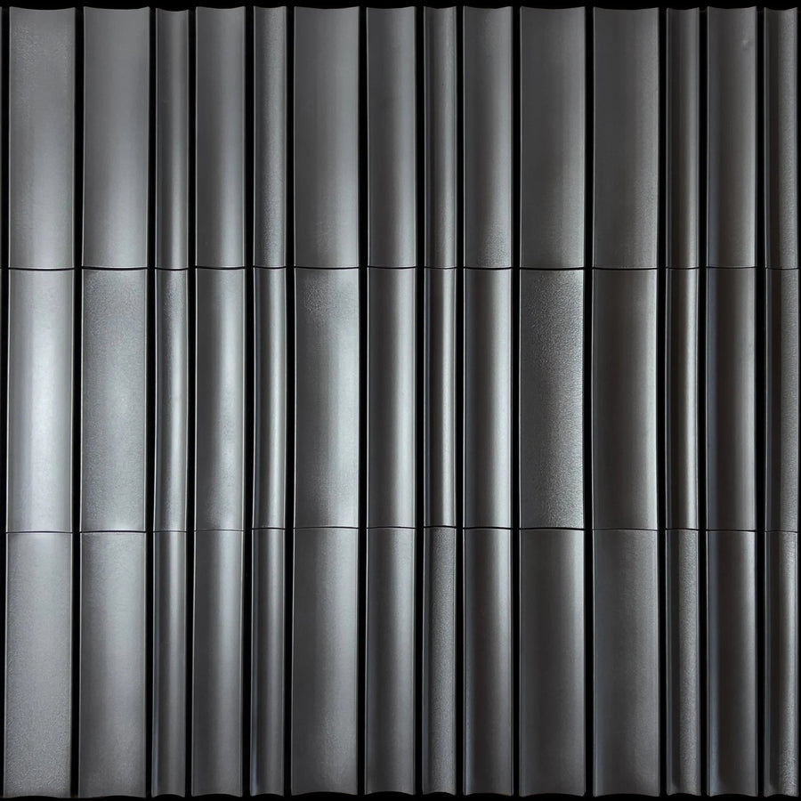Japanese ceramic wall tiles Kenzan No. 802 in White from Mittsu Japanese Tiles